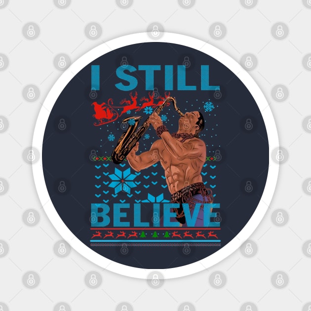 I Still Believe 80s Christmas Magnet by Pop Fan Shop